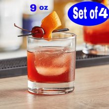 Ensemble de 4 verres à whisky style Old Fashioned (26 cl)