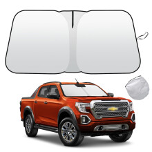 Pare-soleil de pare-brise avant sur mesure pour Chevy Colorado 2023-2025, protection UV, 1 pièce
