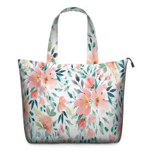 Τσάντα ταξιδιού Pioneer Flower Floral Print για γυναίκες – Μεγάλη τσάντα ταξιδιού
