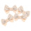 Shoe Jewelry Clips Beige 4-Pack 1