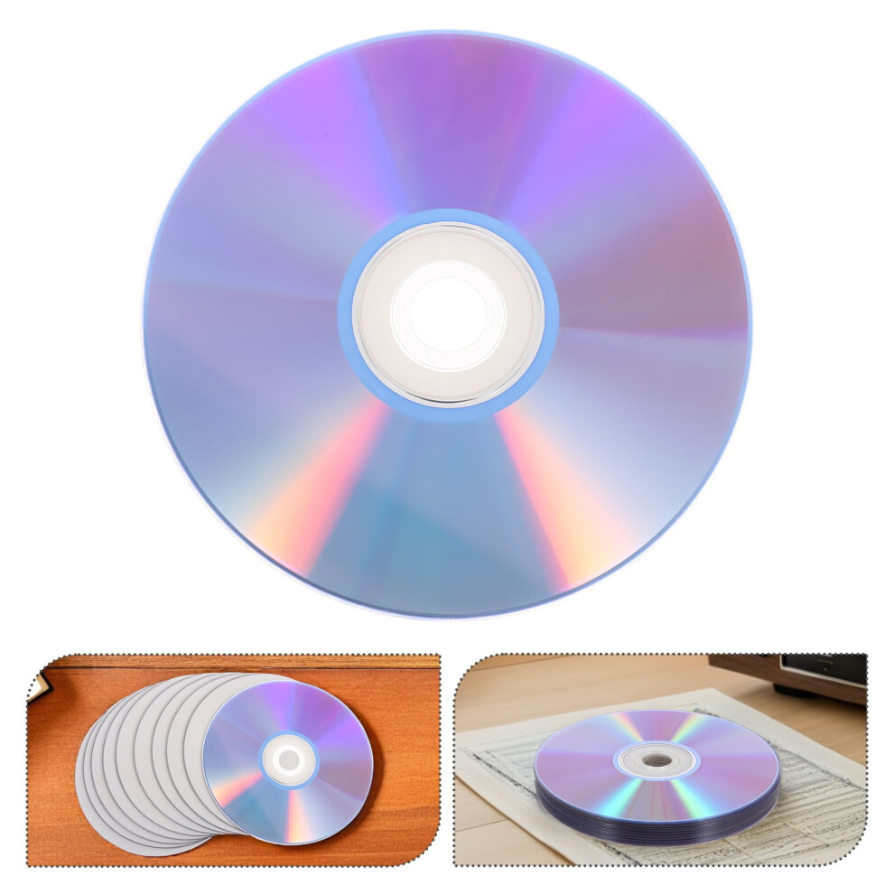 10Pcs Blank Dvd Discs Writable Dvd R High Capacity Printable Media for Video Storage and Photo Backup-image-OPC-PRWVDDP-NEW