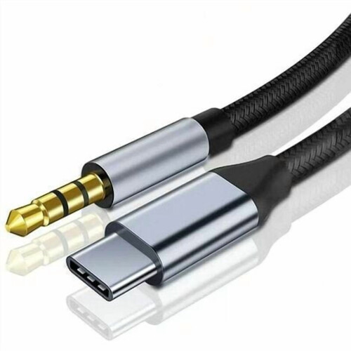 Καλώδιο ήχου USB-C σε 3,5 χιλ. – Συμβατό με Galaxy S21/S20/Note20/10, Pixel4/3XL, στερεοφωνικό
