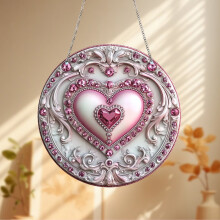 Portachiavi piatto in acrilico 2D con cigno e coniglietto per San Valentino, accessori per specchietto retrovisore auto, ciondolo per zaino, regalo