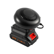 Aquecedor e desembaçador portátil para carro com bateria de 1500mAh