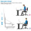 Laptop Stand Aluminum Angle Adjustable Computer Holder Riser Heat Vent Notebook Elevator 4