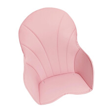 Coussin de chaise haute moelleux avec rembourrage en mousse épaisse et tapis de chaise de salle à manger en cuir PU pour une utilisation prolongée