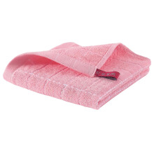 Torchon en coton quadrillé 30 x 30 cm rose (1 pièce)