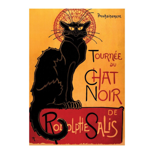 Tournée du Chat Noir Poster Print par Steinlen1896