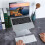 Laptop Stand Aluminum Angle Adjustable Computer Holder Riser Heat Vent Notebook Elevator 7