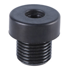 Tapón inferior de goma para taco de billar, protector de goma para la base del taco, extensión de repuesto para accesorios de billar