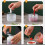 Handheld Food Chopper for Garlic Vegetables Meat 250ml 5