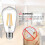 Λαμπτήρες Edison Θερμό Λευκό 2700K6W ST58E26 Διαφανείς Συσκευασία των 6 3