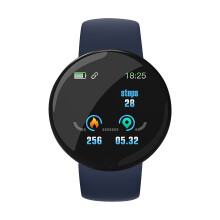 Brandneue D18S 1,44-Zoll-Smartwatch mit Schlafüberwachung und Fitness-Tracker – wasserdicht – Armband, Geschenk für Männer und Frauen