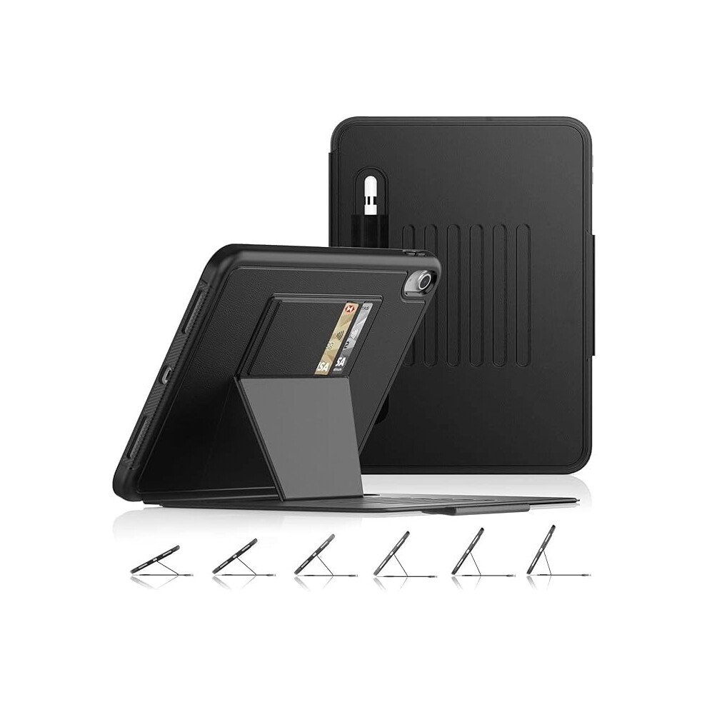 Strong Magnetic Case For Compatible With Ipad (A16) 11Th/10Th Generation 11''/10.9'', Model: A3354/A3355/A3356 A2757/A2696/A2777 (Black) Black 9071309932904