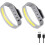 Rechargeable COB Armband with Reflective Bands 1pc 1