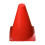 Ground Cone Marking Set, Garden Play Prop, 1 Pack 1