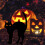 Halloween vaskerti macskaszobrok, 3 db-os csomag 4