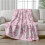 Pluche flanellen plaid met strik 1
