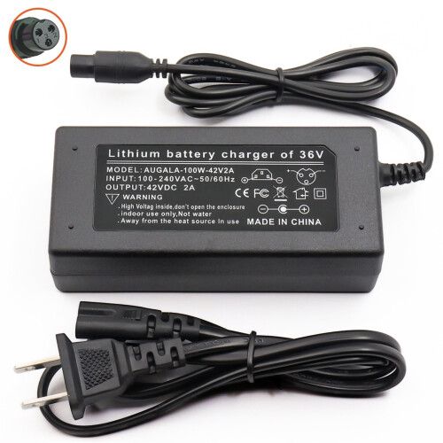 42V2A lithium-batterioplader til Swagtron hoverboards