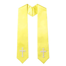 Multiuse Priest Stole for Religious Activity with-Yellow