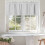 Cortina de varão cinza claro 60x18 polegadas (1 painel) 4