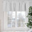 Cortina de varão cinza claro 60x18 polegadas (1 painel) 5