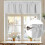 Cortina de varão cinza claro 60x18 polegadas (1 painel) 7