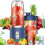 Rechargeable Electric Mini Juicer 6 Blades USB Home Use 3