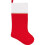 Chaussette de Noël en feutre rouge 96,5 cm 2