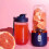 Rechargeable Electric Mini Juicer 6 Blades USB Home Use 5