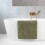 Memory Foam Bath Mat Chenille Sage Green 21x32 Inch 2