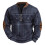 Felpa da uomo con mezza zip e stampa 3D, ideale per autunno e inverno. 2