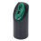 Modèle d'oreille gauche en silicone souple vert pour Audiphone 16