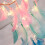 Traumfänger Wanddeko Rosa 60cm 14