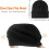 Bonnet unisexe en maille à revers, uni, pour l'hiver. 6