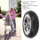 Roue de chariot amortissante 21 cm robuste 4