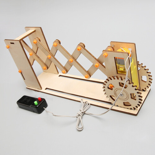 DIY hölzernes elektrisches faltendes 1
