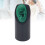 Audiphone droit support de modèle d'oreille en silicone vert 1