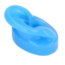 Modelo de oreja de silicona realista, oreja derecha con soporte