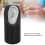 Clear Silicone Ear Model with Black Rack, Waterproof, Left Display 5