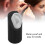 Clear Silicone Ear Model with Black Rack, Waterproof, Left Display 4