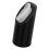 Modello dell'orecchio in silicone trasparente con espositore nero. 12