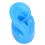Modèle d'oreille droite en silicone avec présentoir 13
