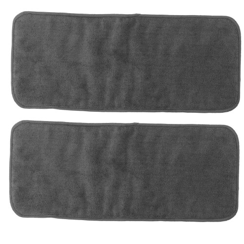 2 piezas inserto de microfibra de 4 capas 48x20.5cm gris 2