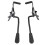 1 Paar Rollstuhlbremsen, links- oder rechtsseitige Montage 15