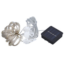 Luz de cortina solar 9.8x9.8 ft 800mAh metal