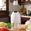 Manual Garlic Chopper & Chili Crusher – Hand-Cranked Food Processor, Multi-Functional Kitchen Tool (White) 6