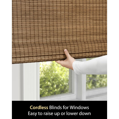 Ρωμαϊκό στόρι από μπαμπού 30,5x48 ίντσες από Highfield Teak 2
