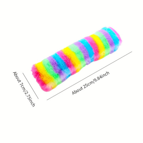 Πακέτο 3 βελούδινων παιχνιδιών Catnip Rainbow για γάτες 2