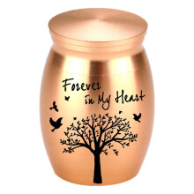 Petites urnes funéraires pour cendres humaines ou animales, mini-urnes funéraires Arbre de Vie décoratives pour cendres d'adultes (femmes, hommes,